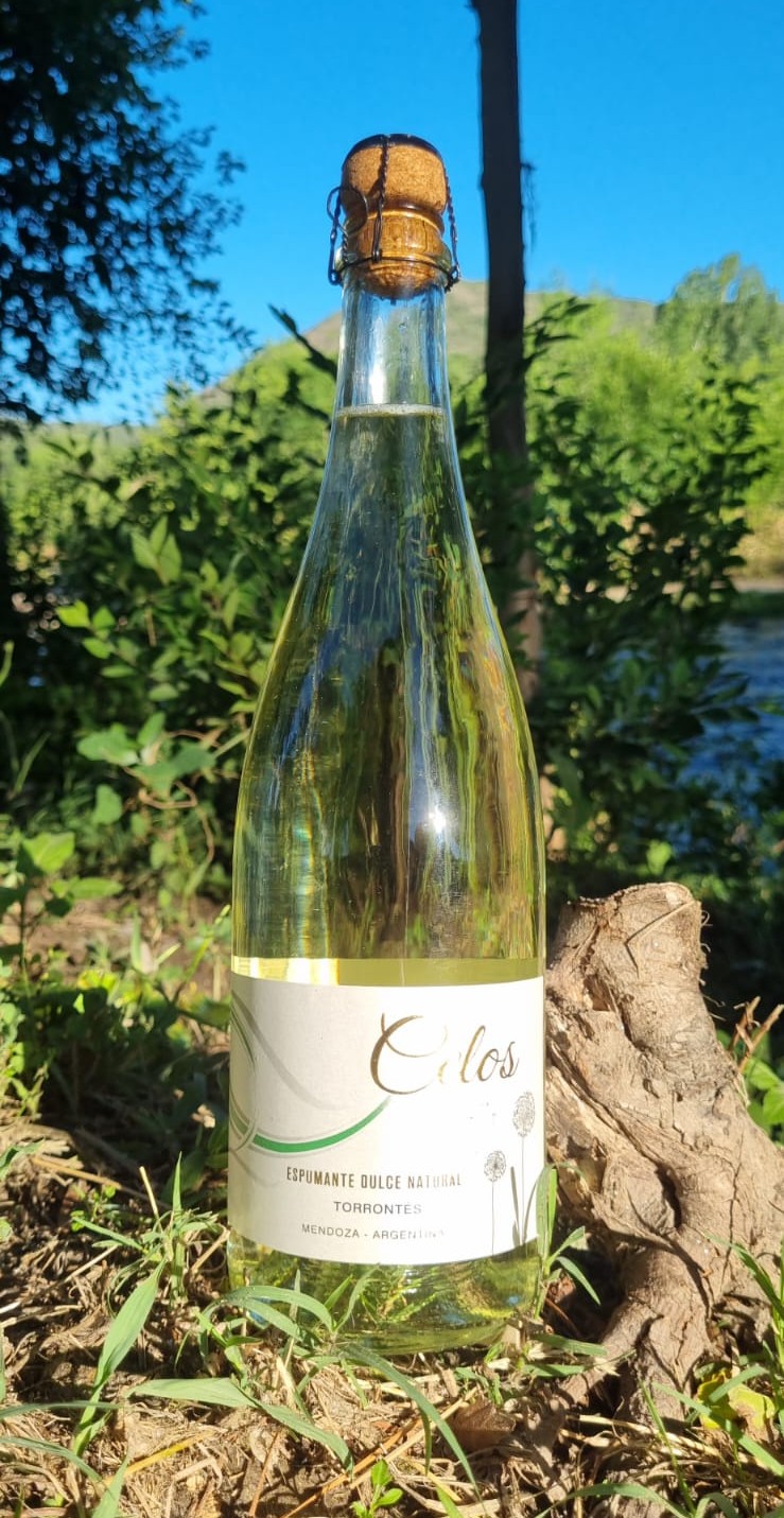 HINOJOSA CELOS ESPUMANTE TORRONTÉS DULCE NATURAL